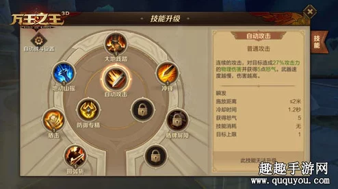 万王之王3D圣堂武士加点全面解析：PVE与PVP天赋选择一览指南