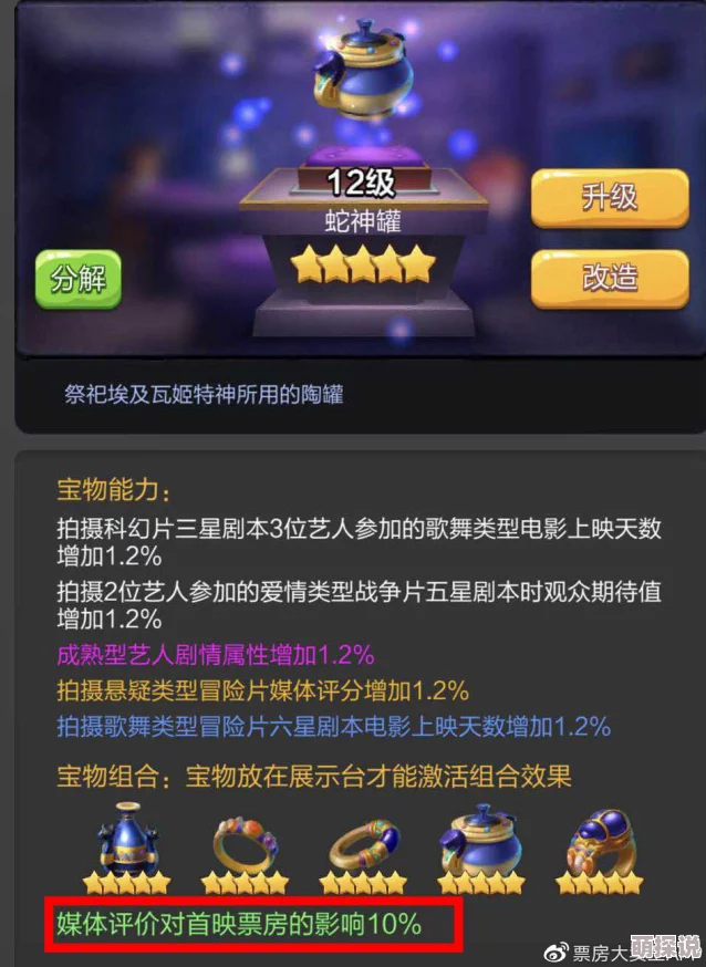 票房大卖王建筑升级全攻略：最佳升级顺序与材料大全解析