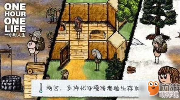 一小时人生游戏：土炉建造全攻略，详解基座搭建与土坯制作技巧