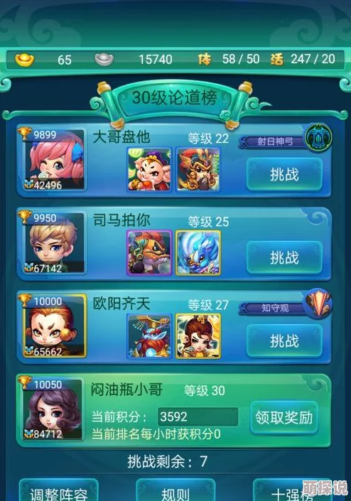 迷你西游攻略：平民玩家必备！2023年度最佳阵容推荐详解