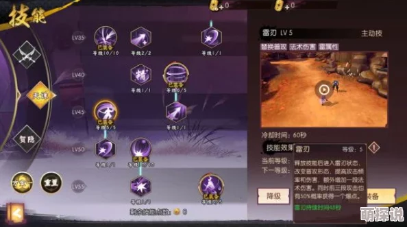 侍魂胧月传说天诛流派加点攻略揭秘：一招毙敌绝技，高手必备你不容错过！