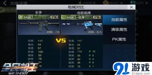 全民枪战深度解析：红鹰M4A1性能亮点及其与其他步枪的独特区别
