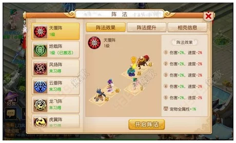 深度解析梦幻西游手游阵法：相生相克原理及实战使用策略推荐