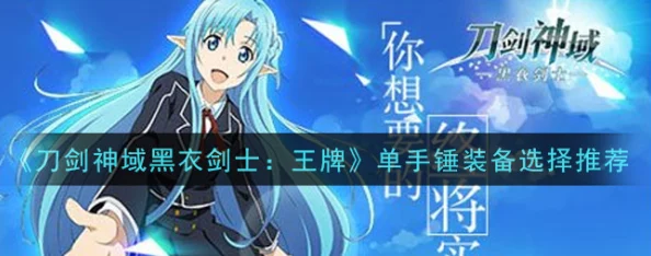刀剑神域黑衣剑士王牌：惊喜揭秘！奶锤属性选择全攻略及深度玩法详解