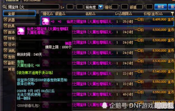 DNF属强新路线揭秘：惊喜消息！探索最强属性走向的终极指南