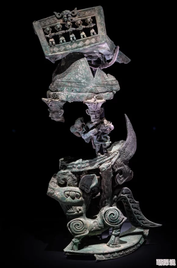疯了吧!这是正经考古？三星堆遗址最新出土青铜神坛或将改写文明史
