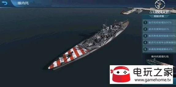 海上的新战神揭秘：无敌战舰维内托号基本数据全解析